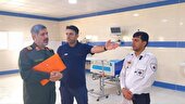 بخش گرمازدگی مرکز شهید سلیمانی شلمچه یک الگو است