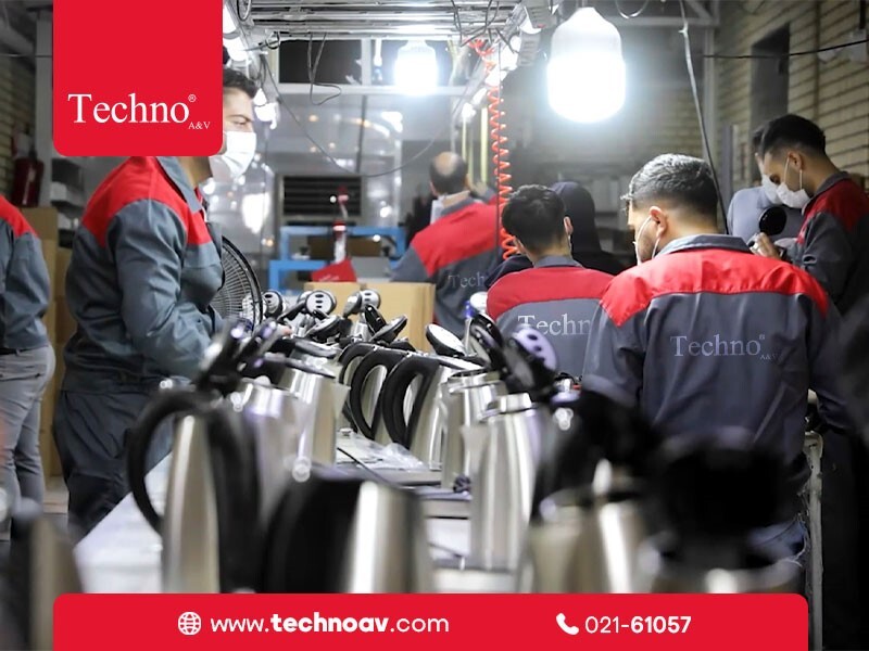 شرکت لوازم خانگی تکنو ای اند وی