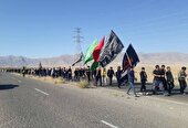 حرکت ۱۰۰ کاروان زائران پیاده به سوی مشهد آغاز شد