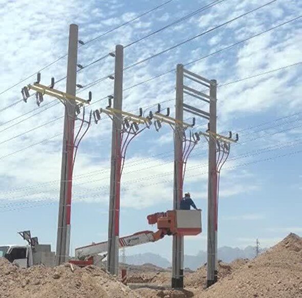جابجایی ۱۵۰ میلیارد ریالی تاسیسات برق بلوار ایرج افشار