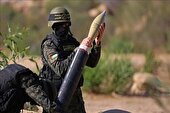 مبارزان مقاومت مواضع دشمن اسرائیلی را با خمپاره در هم کوبیدند