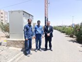  بازدید میدانی مدیرعامل شرکت توزیع برق از واحدهای عملیاتی استان خراسان جنوبی