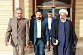 معاون حقوقی وزارت ارشاد وارد یزد شد