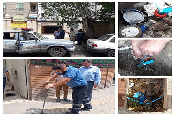 قطع موقت انشعاب بیش از ۲۵۰۰ مشترک بد مصرف قطع موقت انشعاب بیش از ۲۵۰۰ مشترک بد مصرف