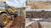 اصلاح و بازسازی شبکه توزیع آب روستای ولی‌عصر کندر