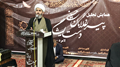 برگزاری همایش پیرغلامان حسینی و ستایشگران زینبی در لامرد