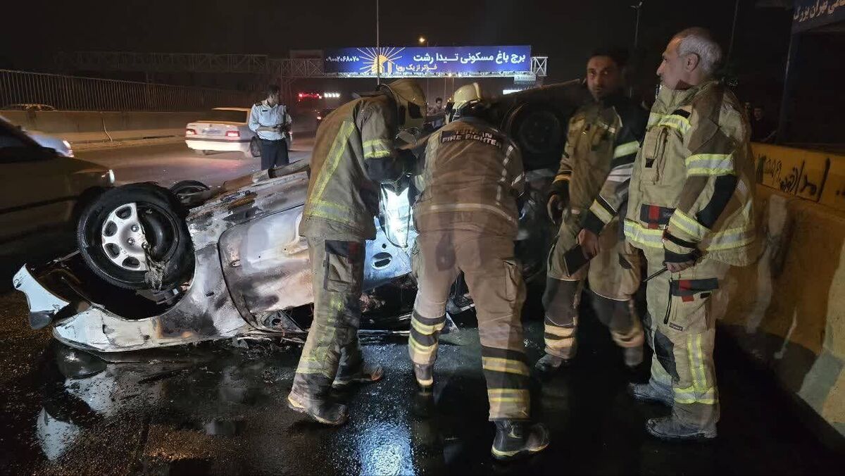 ۴۸ درصد تصادفات فوتی شبانه در چهار بزرگراه اصلی تهران رخ می‌دهد