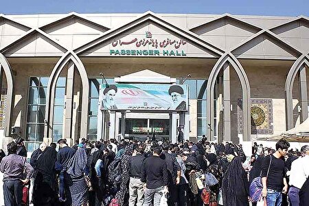 مرز محبوب زائران اربعینی