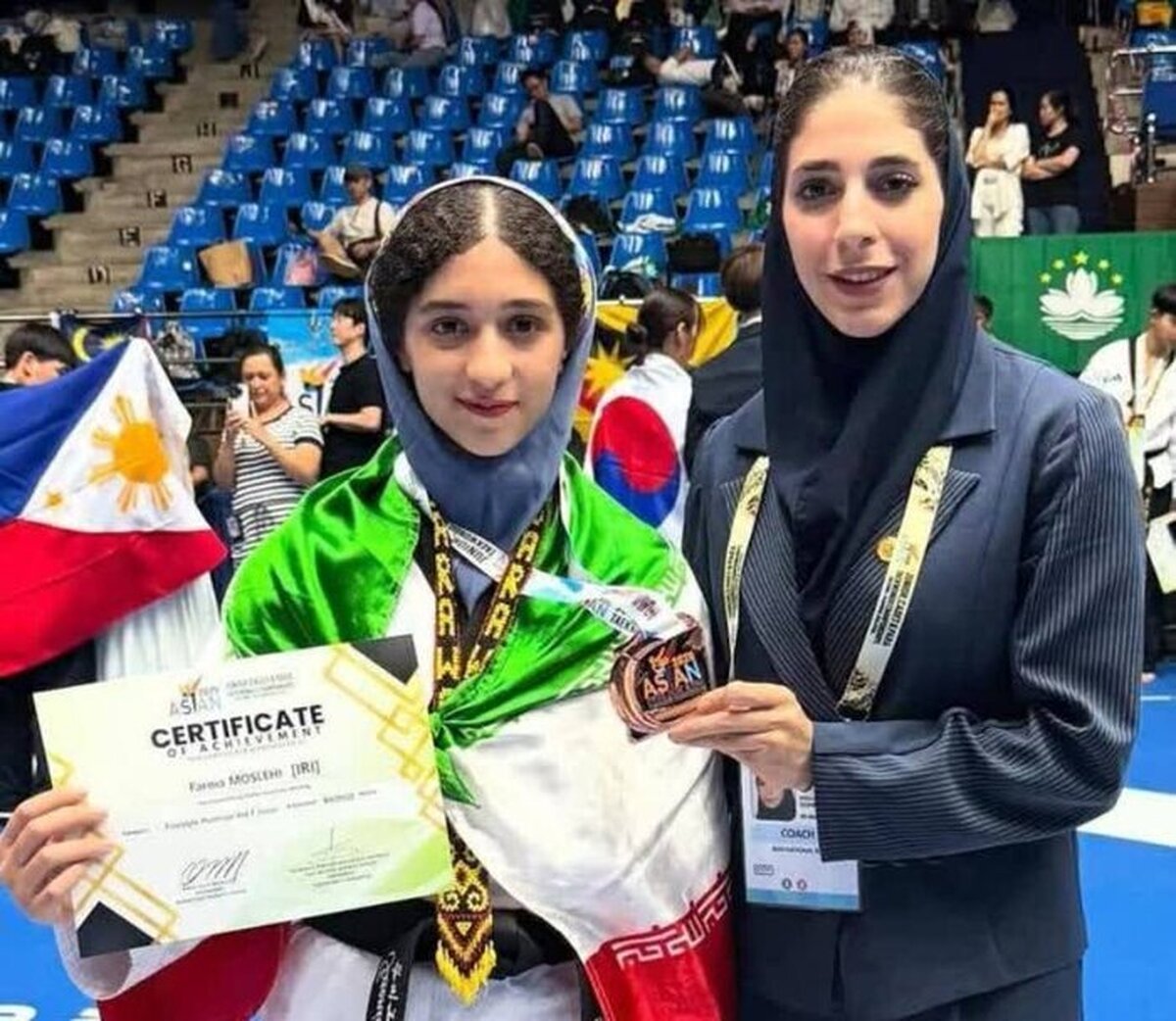 از فسا تا رسیدن به سکو‌های تکواندوی آسیا و المپیک
