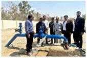 افزایش ۶ برابری ظرفیت تولید آبرسانی با افتتاح چاه در گلگیر مسجدسلیمان