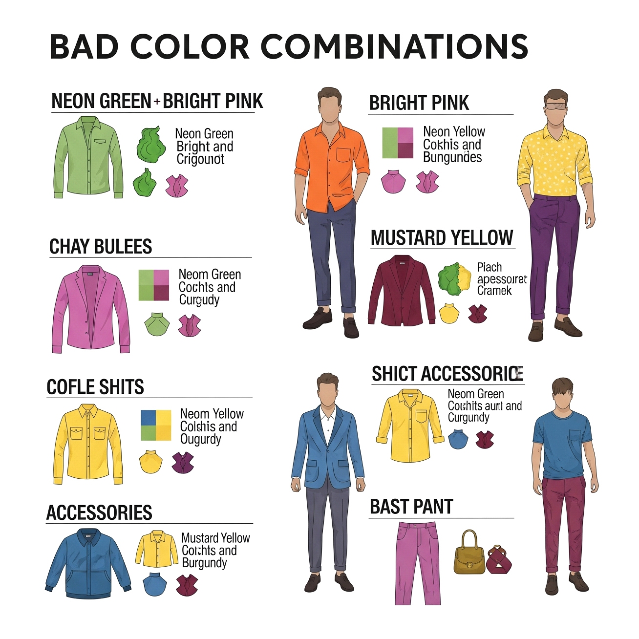 اشتباهات رایج در ست کردن شلوار جین با پیراهن و کفش