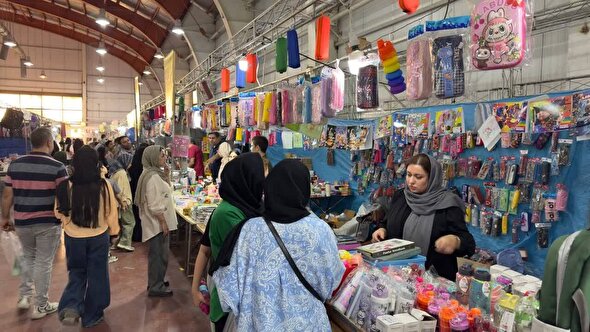 آغاز به کار نمایشگاه فروش پاییزه قزوین