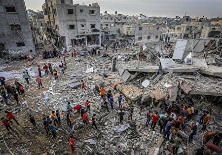 شهادت ۱۰۶ فلسطینی دیگر در حملات ارتش صهیونیستی به غزه