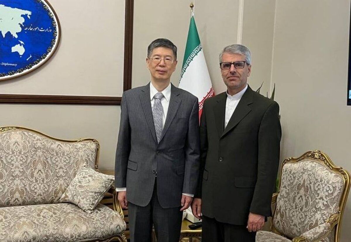 دیدار بقایی با سفیر چین در ایران