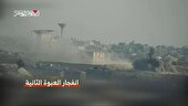 حمله مقاومت فلسطین به تجهیزات نظامی رژیم صهیونیستی در غزه 