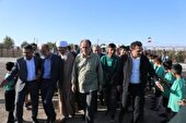 زمین چمن فوتبال قهاوند به بهره‌برداری رسید