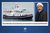 واکنش به دستگیری نوه نلسون ماندلا و صدها فعال صلح در ناوگان صمود