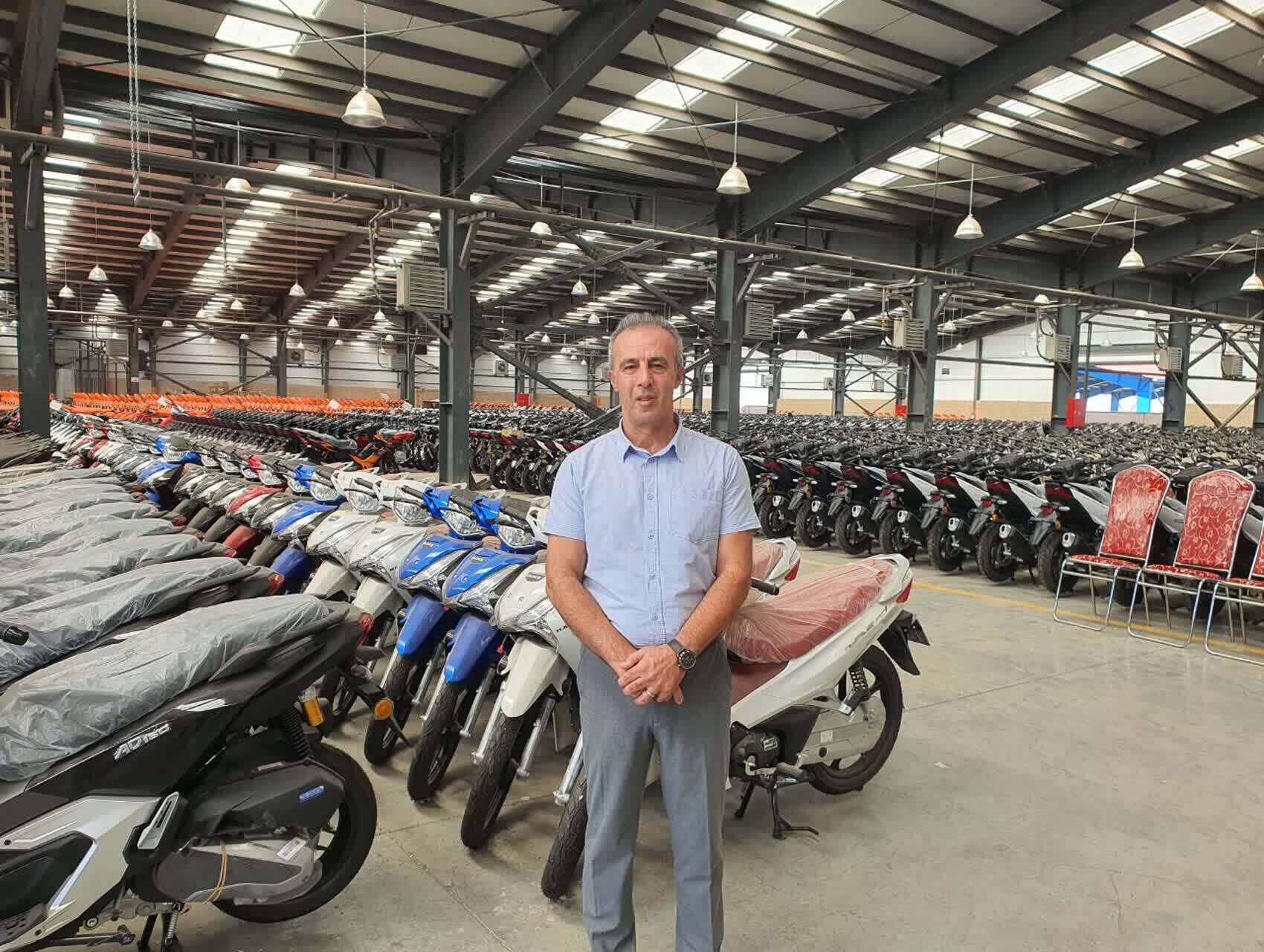 افتتاح  خط جدید تولید در شرکت «هانی موتور» استان قزوین