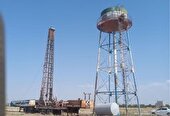 اهالی روستای شارین تاکستان طعم گوارای آب پایدار را چشیدند