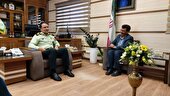 کارکنان فراجا همیشه یاور سازمان انتقال خون بوده اند