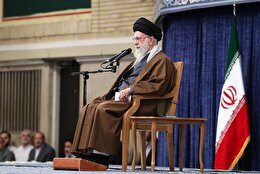 گزارش تصویری | دیدار قهرمانان ورزشی و مدال‌آوران المپیادهای علمی با رهبر انقلاب
