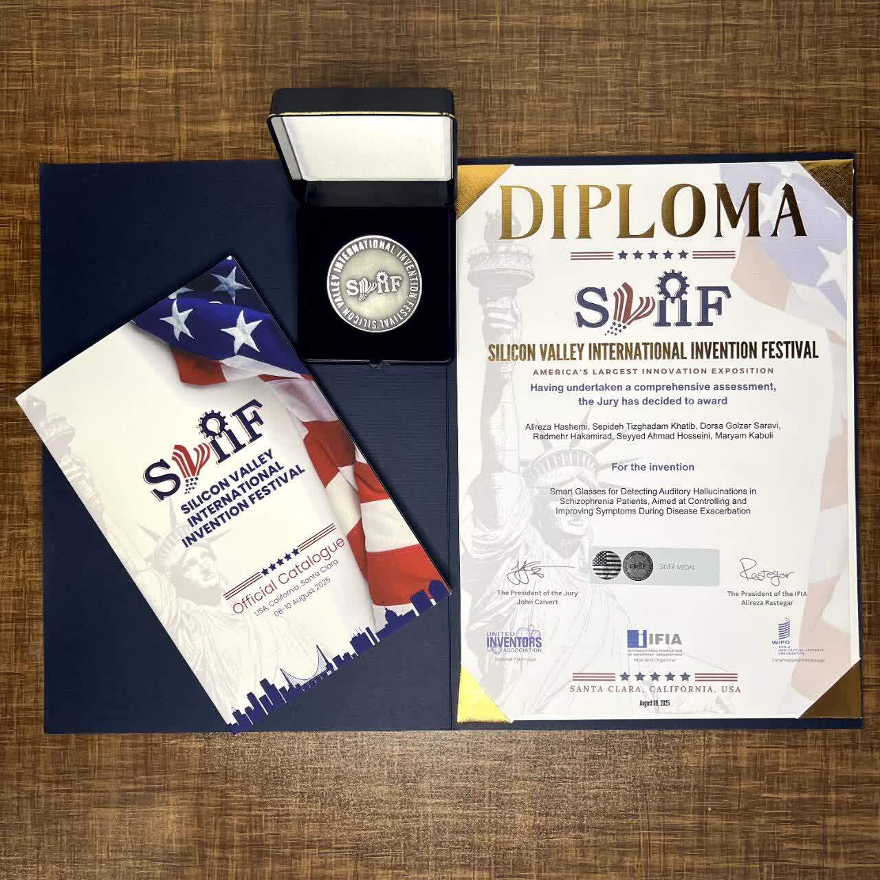 مریم کابلی، دانشپذیر آکادمی مخترعین مدال نقره مسابقات بین‌المللی اختراعات سیلیکون ولی آمریکا ۲۰۲۵ را کسب نمود‌.