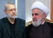 دیدار دبیرکل حزبالله با دبیر شورای عالی امنیت ملی ایران