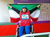 کسب نشان برنز ورزشکار خوزستانی در مسابقات جهانی پارادوومیدانی