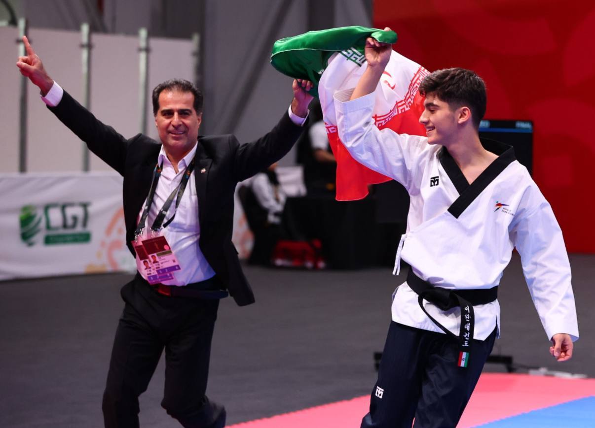 نخستین طلای کاروان ایران ضرب شد نخستین طلای کاروان ایران ضرب شد