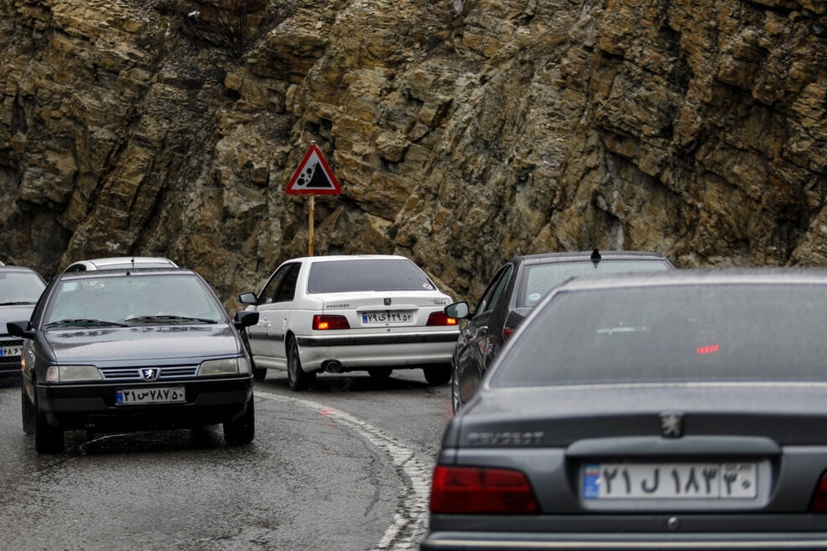 محور چالوس از امشب یکطرفه می‌شود