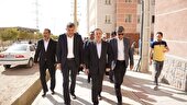 بازدید استاندار قزوین از پروژه نهضت ملی مسکن در آبیک