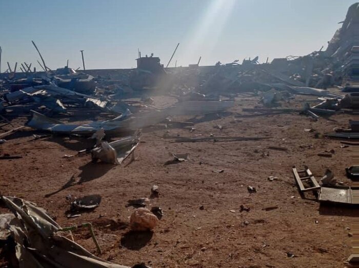 عکس | انفجار مهیب در شمال شرقی سوریه عکس | انفجار مهیب در شمال شرقی سوریه