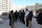  بازدید مدیرکل بازرسی و مدیریت عملکرد وزارت راه و شهرسازی از طرح‌های نهضت ملی مسکن مهرگان