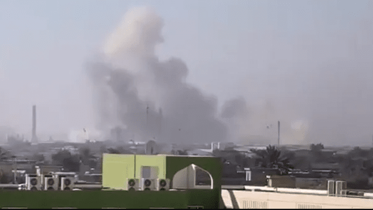 ببینید | انفجاری مهیب در بغداد 