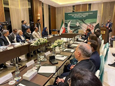 ببینید | تأکید پاکستان بر گسترش همکاری‌های رسانه‌ای با ایران