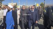 شکوه حضور مردم کهگیلویه و بویراحمد در راهپیمایی ۱۳ آبان 