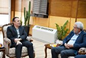 دیدار  رئیس ستاد توسعه و بازسازی عتبات عالیات کشور با استاندار قزوین