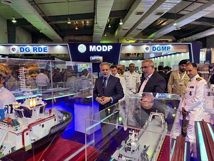 پاویون وزارت دفاع، بهترین غرفه خارجی نمایشگاه دریانوردی پاکستان شد