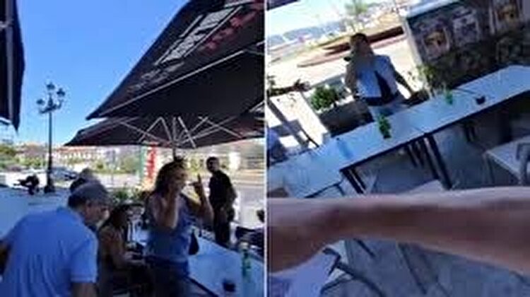 ببینید ا اخراج مشتریان صهیونیست توسط مالک رستوران اسپانیایی