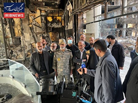 عکس و فیلم | رئیس ستاد کل نیروهای مسلح از سازمان صداوسیما بازدید کرد
