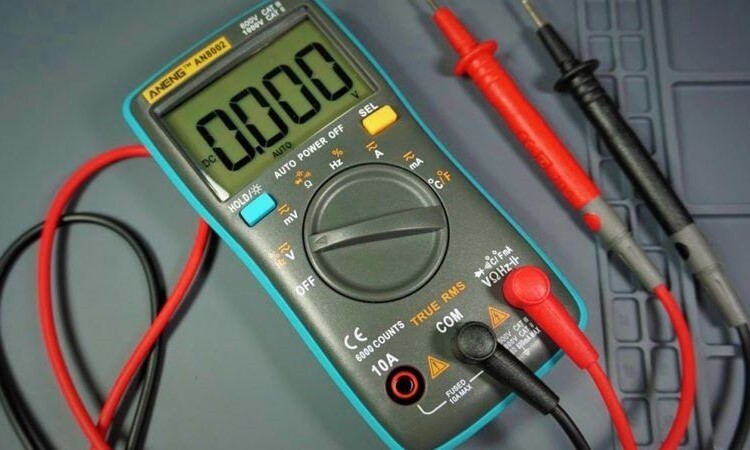 نحوه تست و عیب‌یابی پتانسیومتر با مولتی‌متر