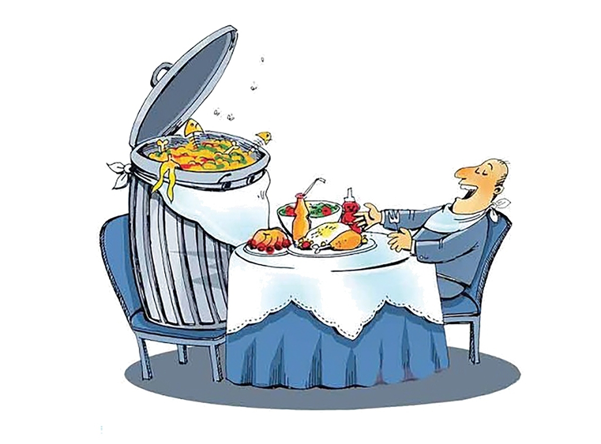 داده‌های آماری نشان می‌دهد، هر ساله چیزی حدود ۶۲۵ میلیون تن غذا در جهان از بین می‌رود. این در حالی است که میلیون‌ها نفر در سراسر جهان در اثر سوءتغذیه جان خود را از دست می‌دهند.