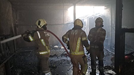 آتش‌ سوزی برج مسکونی در تهران
