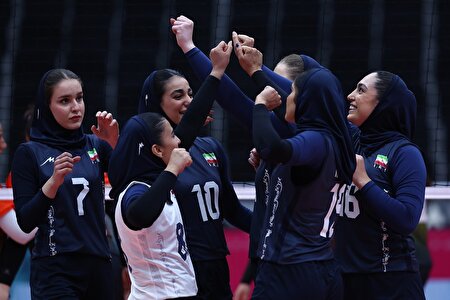مدال برنز برای تیم ملی والیبال بانوان ایران