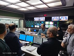 بازدید رئیس سازمان صدا و سیما از مرکز خراسان رضوی