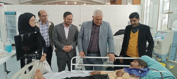 کادر درمان و تجهیزات پزشکی مرکز جامع دیالیز تایباد افزایش یافت کادر درمان و تجهیزات پزشکی مرکز جامع دیالیز تایباد افزایش یافت