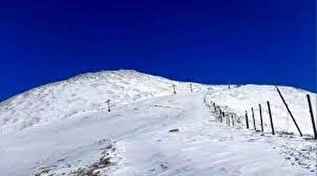 ببینید | بارش برف در ایستگاه هفت توچال