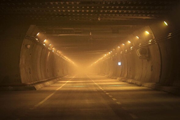 هر دو باند تونل نیایش و تونل امیرکبیر امشب مسدود است