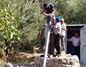 حل مشکل کمبود آب روستای طرازان بخش طارم سفلی