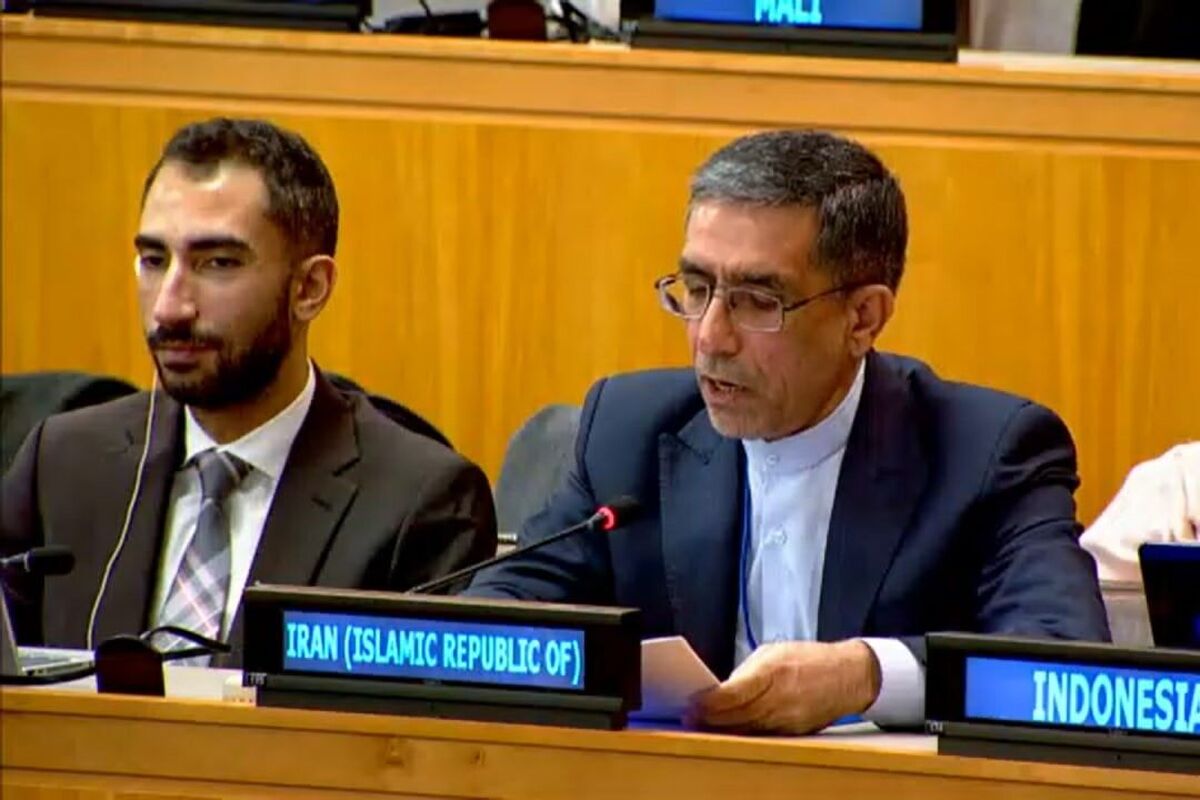 معاون نمایندگی  ایران در سازمان ملل درباره پیش نویس قطعنامه ضدایرانی کانادا گفت: جمهوری اسلامی ایران مخالفت قاطع خود را با این پیش‌نویس، که دارای انگیزه‌های کاملا سیاسی، گزینشی و کاملا مخرب است، اعلام می‌کند.